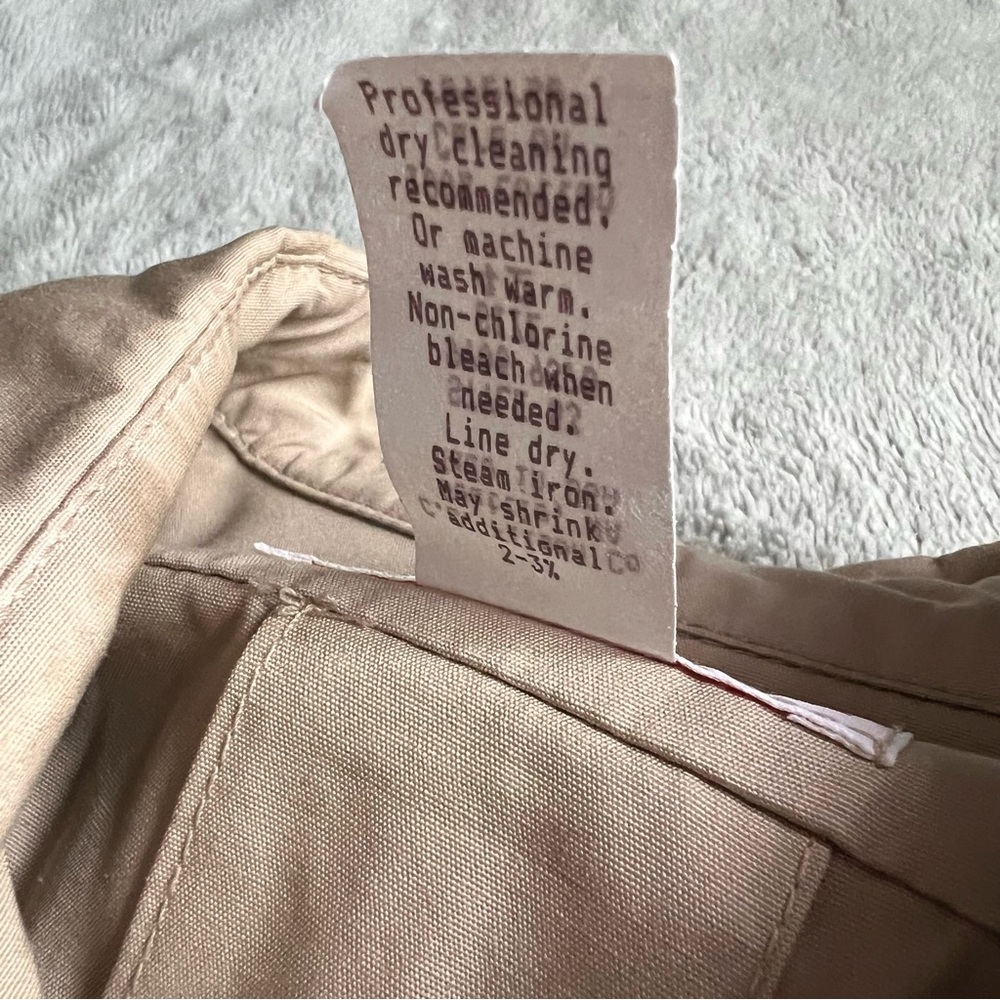 Filson Vintage Safari Bush JacShirt Shacket Lightweight Belted Jacket Style 53 - Picture 16 of 17